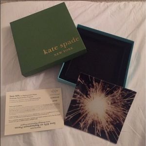 Kate spade Lenox sparklers trinket tray